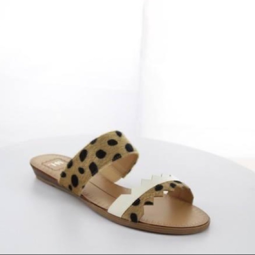M&L Leopard Zigzag Sandal